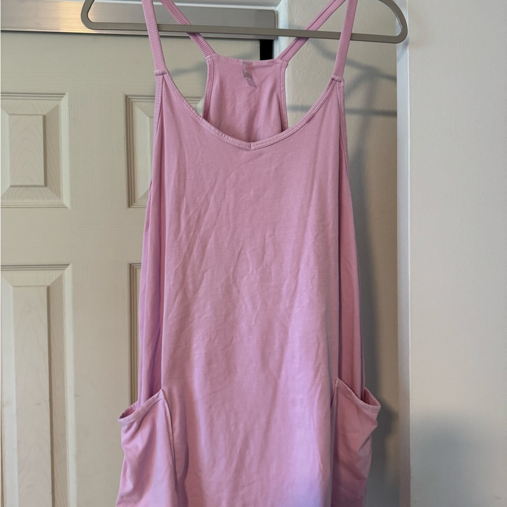 Light Pink Women's Camisole with Pockets